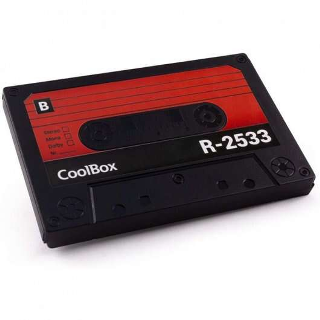 CoolBox SlimChase R-2533 Retro Caja Externa Disco SSD y HDD 2.5