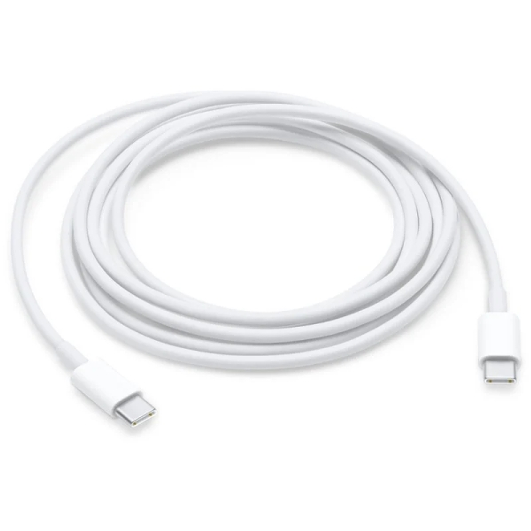 Apple Cable USB-C a USB-C - Longitud 2m - Color Blanco 1