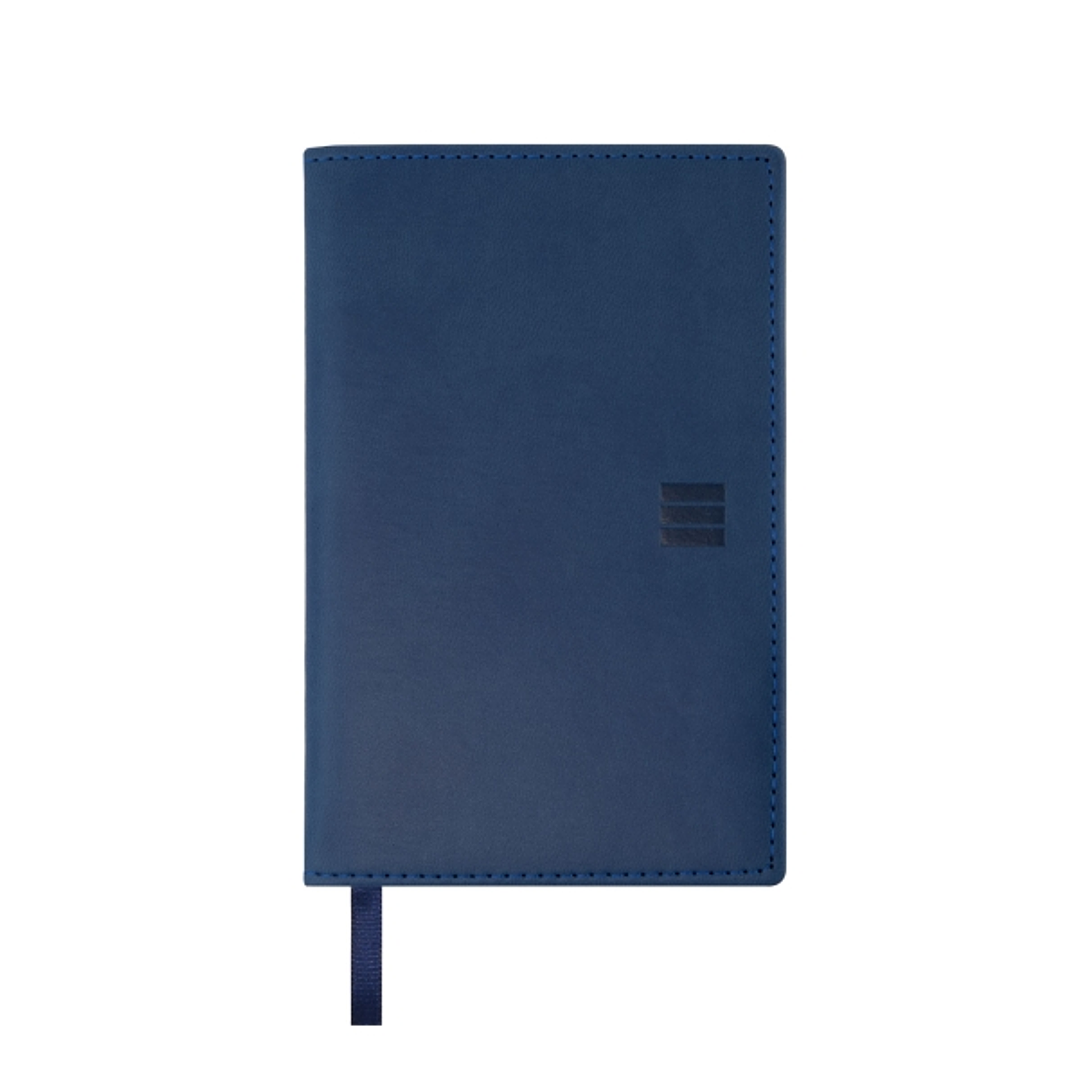 Finocam Ibis Agenda Plana - Anual 2026 - Formato Pl3 - 90x10x10mm - Semana Vista Horizontal - Color Azul 1