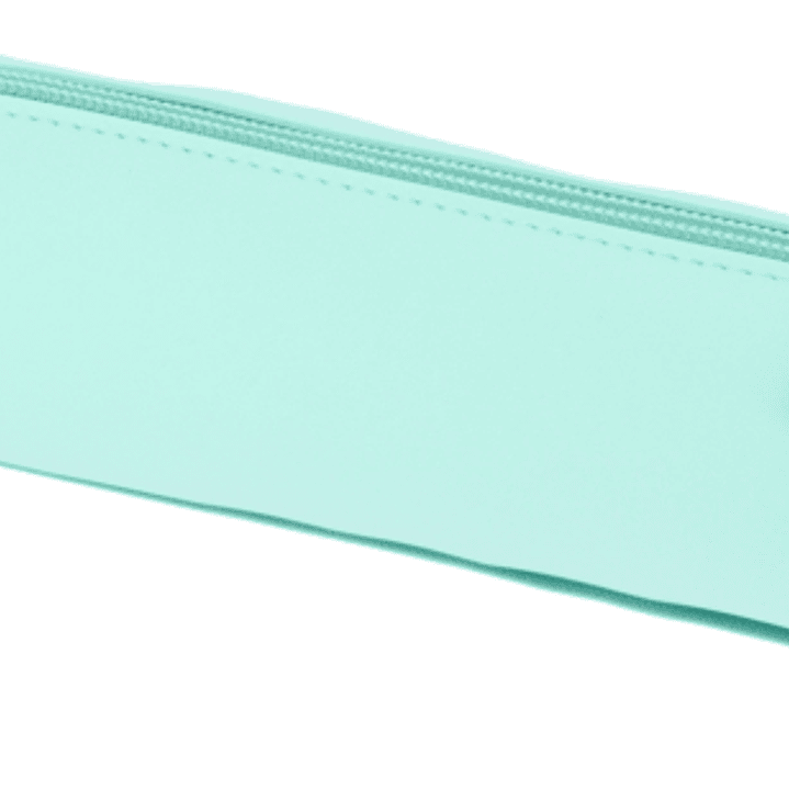 Oxford Live & Go Estuche Cuadrado Pequeño - Material Acolchado - Goma Elastica para unirlo al Cuaderno - Color Azul 1