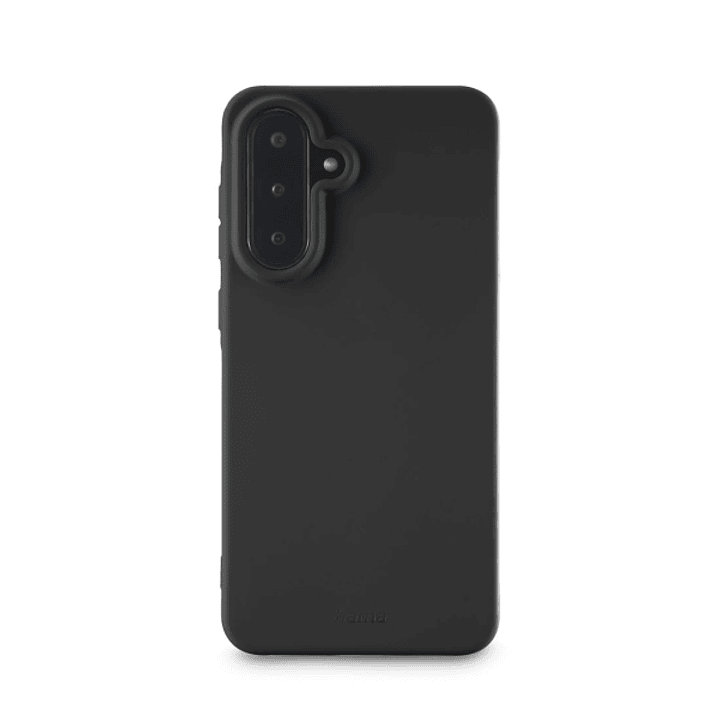 Hama Fantastic Feel Funda para Samsung Galaxy A26 5G - Antiadherente Anti-Suciedad - Poliuretano Termoplastico - Bordes Elevados - Color Azul y Negro 1