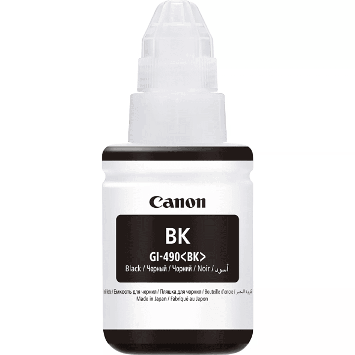 Canon GI490 Negro Botella de Tinta Original - GI490BK/0663C001 1