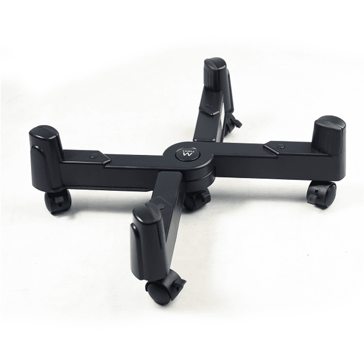 Ewent EW1292 Soporte Movil para CPU - Evita la Electricidad Estatica y las Marcas - Ajustable hasta 25 cm - Hasta 25 kg - Negro 1