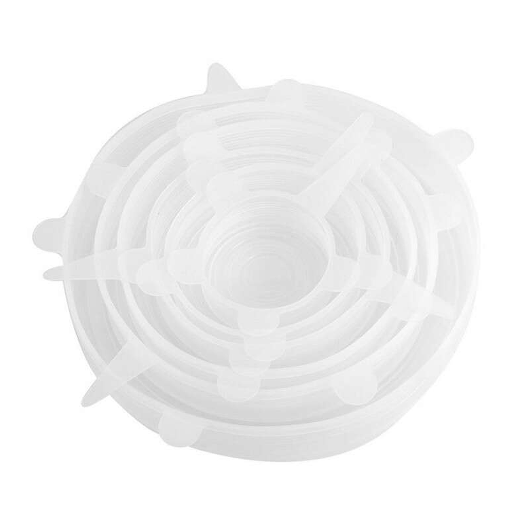 Jocca Set de 6 Tapas de Silicona desde 63.9mm hasta 193.1mm de Diametro 1