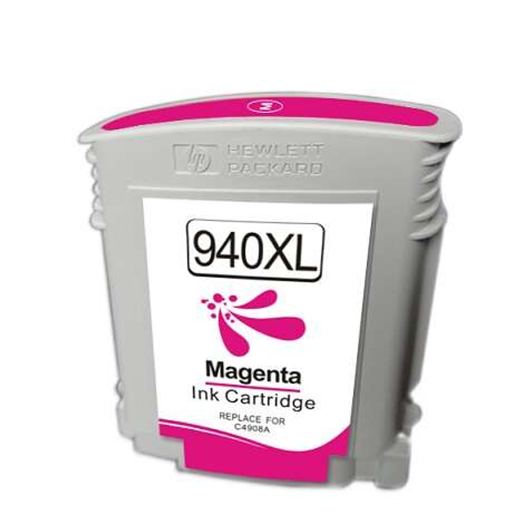 Generico HP 940XL Magenta Cartucho de Tinta - Reemplaza C4908AE 1