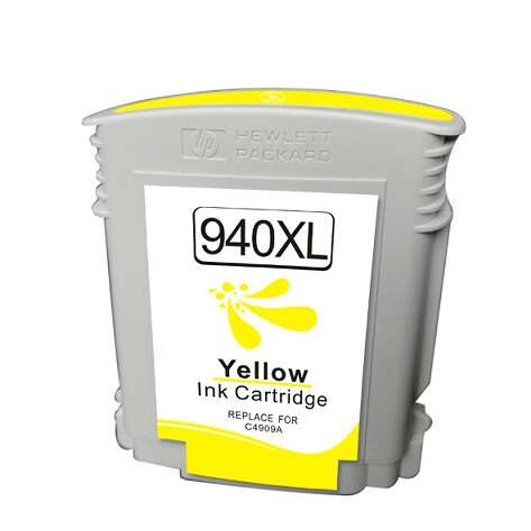 Generico HP 940XL Amarillo Cartucho de Tinta - Reemplaza C4909AE 1