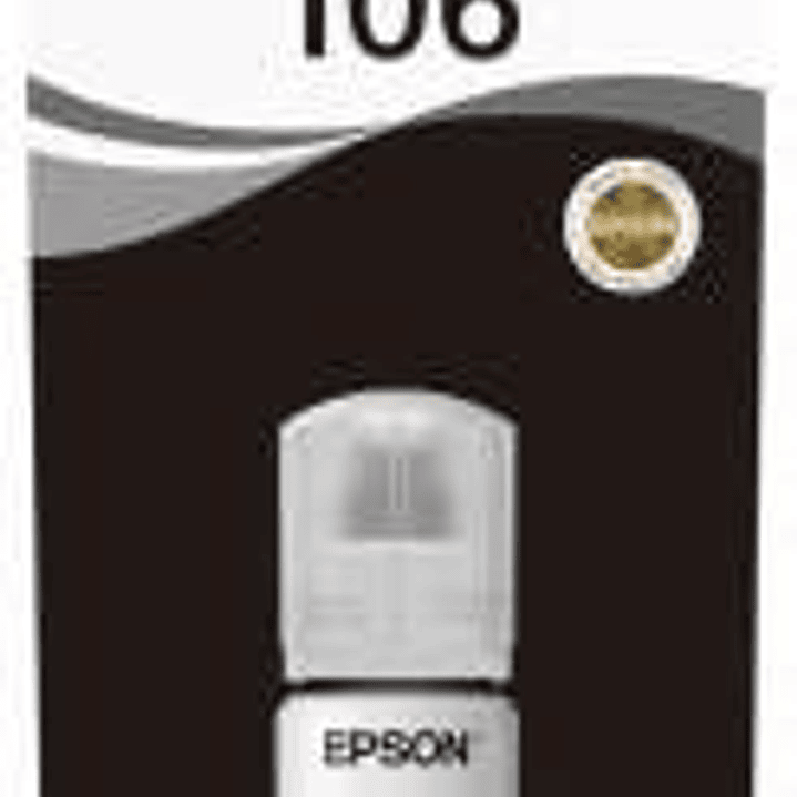 Epson 106 Negro Photo Botella de Tinta Original - C13T00R140 1