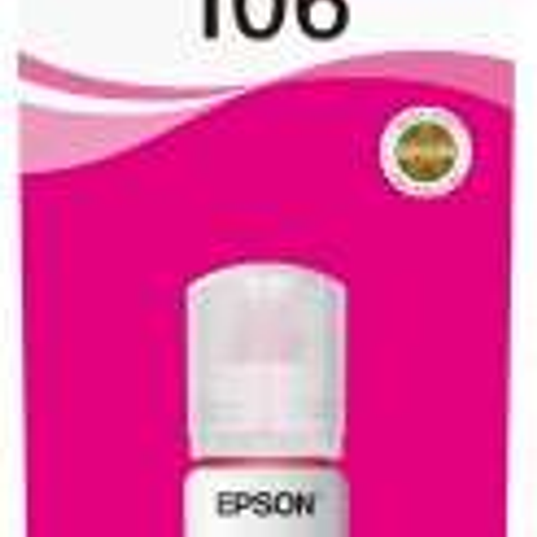 Epson 106 Magenta Botella de Tinta Original - C13T00R340 1