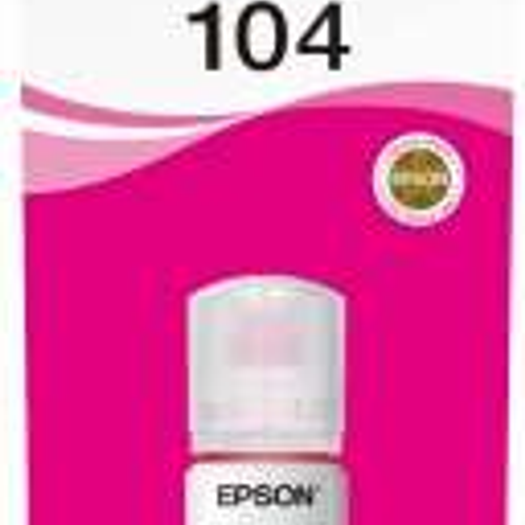 Epson 104 Magenta Botella de Tinta Original - C13T00P340 1