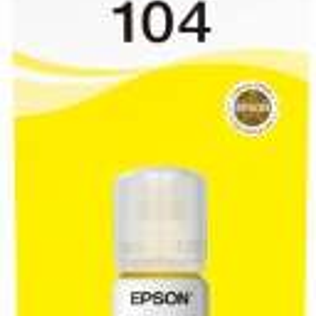 Epson 104 Amarillo Botella de Tinta Original - C13T00P440 1
