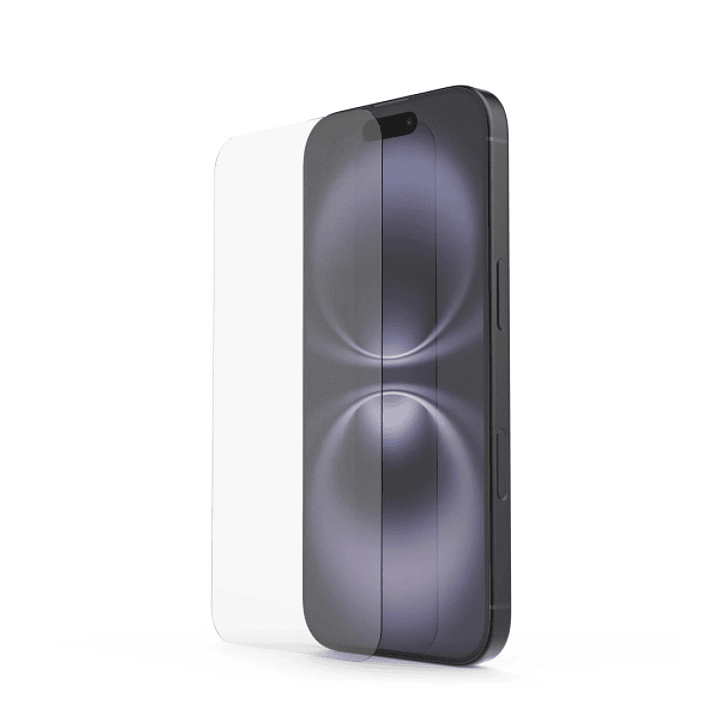 Hama Clear Protect Protector de Pantalla para iPhone 16 - Antihuellas - Vidrio de Seguridad - Grado de Dureza 9H - Color Transparente 1