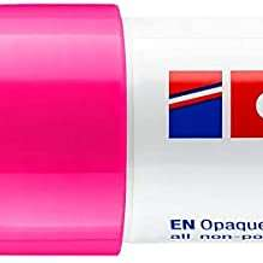 Edding 4090 Rotulador de Tiza Liquida - Punta Biselada - Trazo entre 4 y 15mm - Olor Neutro - Color Rosa Neon 1