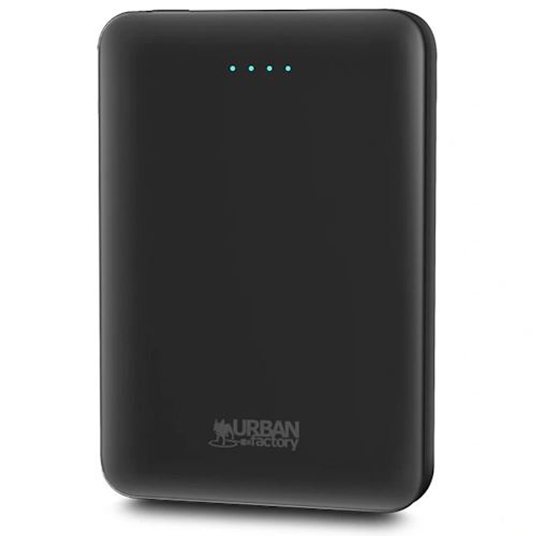 Urban Factory Juicee Max Powerbank 5000mAh - Entrada USB-C - Salida USB-C y USB-A - Color Negro 1