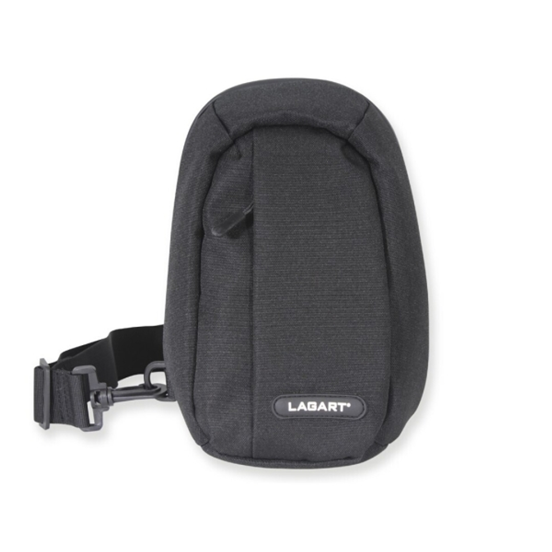 Lagart Bandolera Cruzada - Bolsillo Central - Cinta Ajustable - Medidas 16.5x24x9cm - Color Negro 1