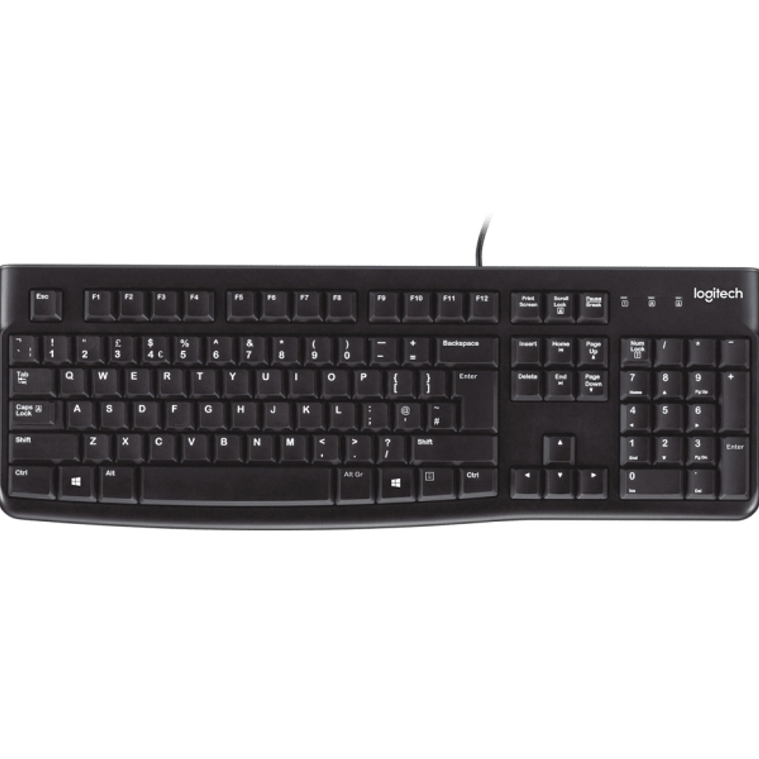 Logitech K120 Teclado USB Frances - Resistente a Salpicaduras - Cable de 1.50m 1