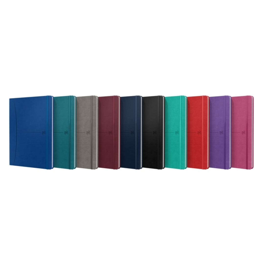 Oxford Signature Cuaderno Cosido Tapa Extradura B5 - 1 Linea - 80 Hojas - Colores Surtidos 1