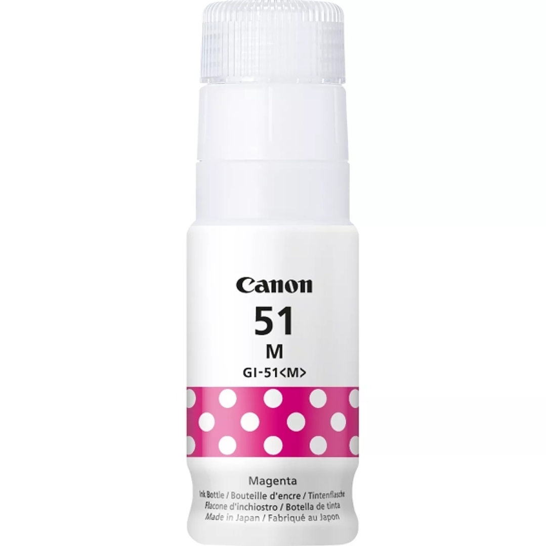 Canon GI51 Magenta Botella de Tinta Original - GI51M/4547C001 1