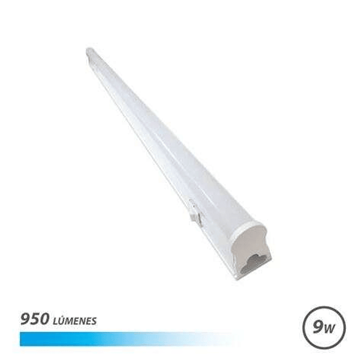 Elbat Tubo LED T5 - 9W - 950lm - 60cm - Luz Fria con Interruptor 1
