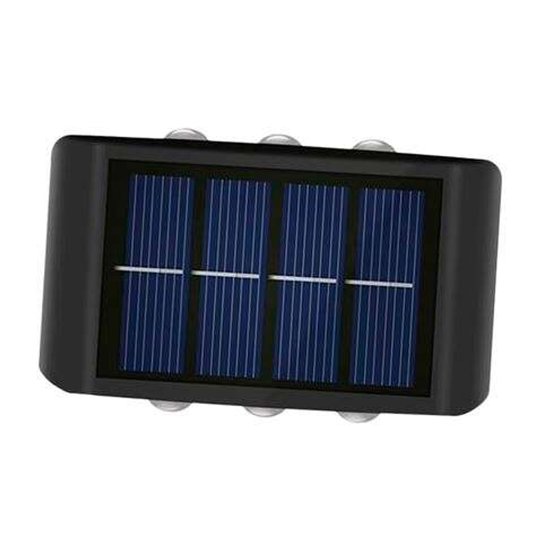 Elbat Aplique Solar LED 150lm - Panel Solar Integrado 2V, 150mAh - Bateria 1.2V, 600mAh 1