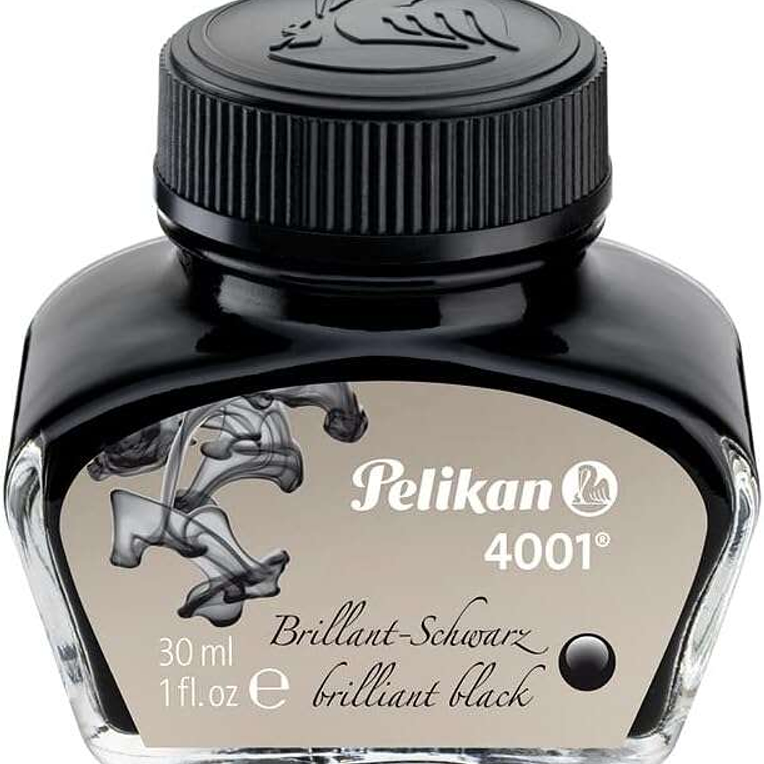 Pelikan Tinta 4001 No.78 - Frasco 30ml - Frasco de 30ml - Asegura el Perfecto Funcionamiento de la Estilografica - Color Negro 1