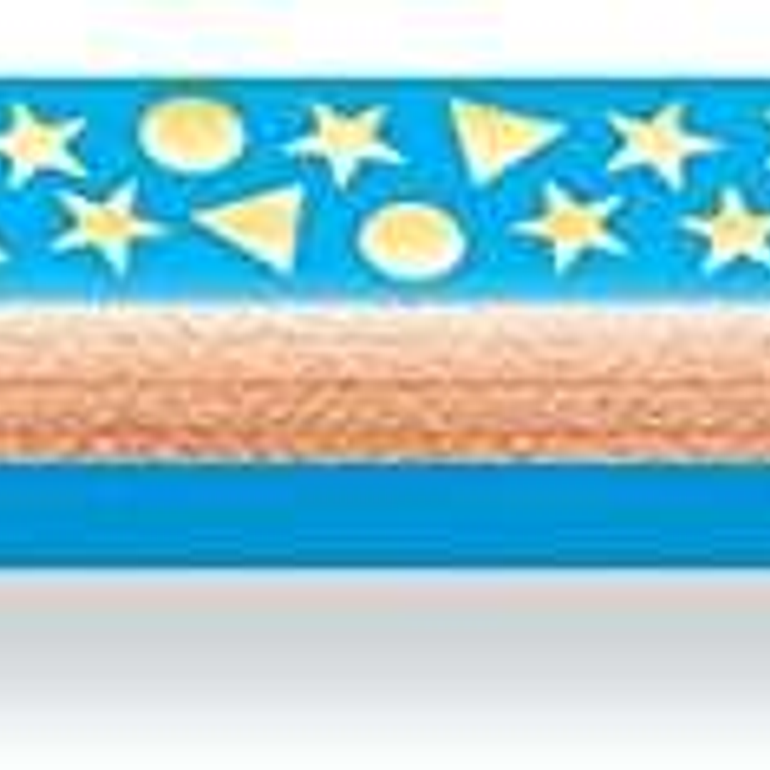 Staedtler Jumbo Noris 128 Lapiz Triangular de Color - Mina de 4mm - Resistencia a la Rotura - Diseño Ergonomico - Color Azul Claro 1