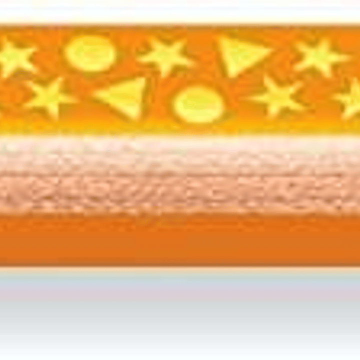 Staedtler Jumbo Noris 128 Lapiz Triangular de Color - Mina de 4mm - Resistencia a la Rotura - Diseño Ergonomico - Color Naranja 1