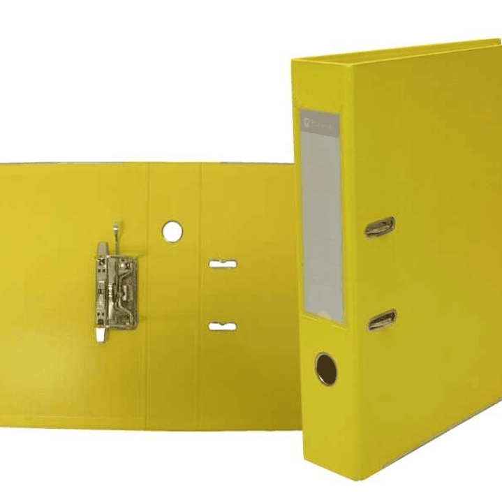 Bismark Archivador A-Z Formato Folio - PVC de Gran Resistencia - Tarjetero en el Lomo - Cartoneras Metalicas en el Borde Inferior - Mecanismo de Palan 1