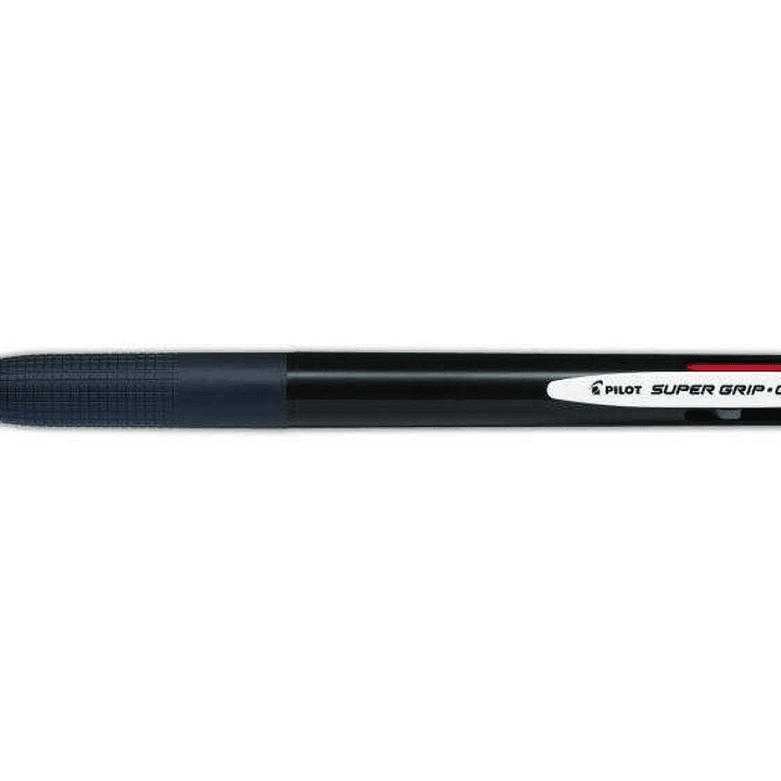 Pilot Boligrafo de Bola Retractil Super Grip G4 - 4 Colores - Punta 1.0mm - Trazo 0.27mm - Cuerpo Negro 1