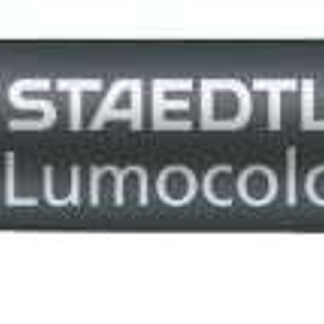 Staedtler Lumocolor 348 Rotulador Permanente de Doble Punta - Secado Rapido - Color Rojo 1