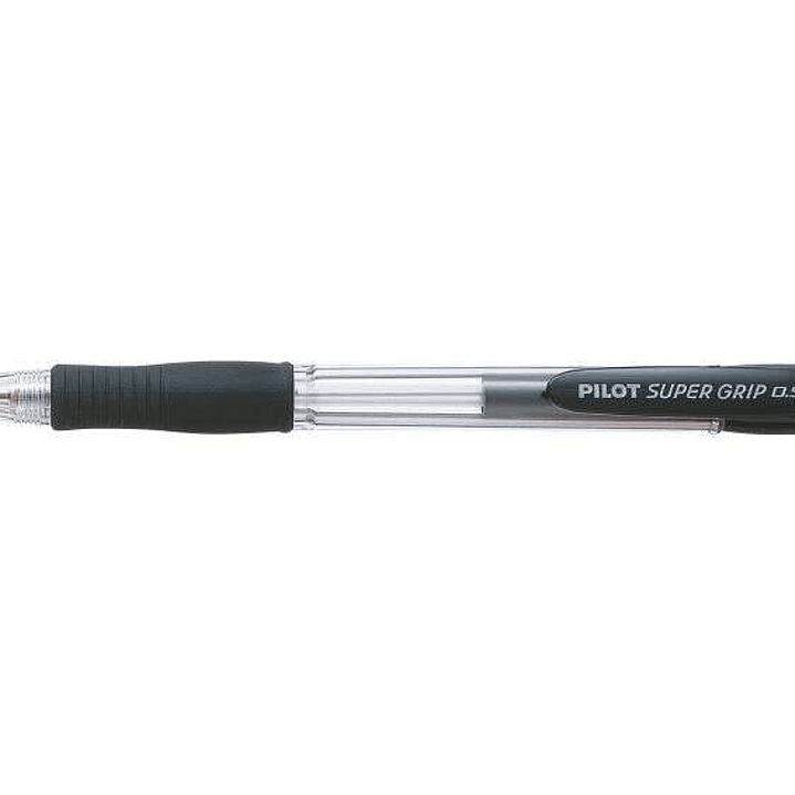 Pilot Portaminas SuperGrip H185 - Trazo 0.5mm - Mina HB - Cuerpo Negro 1