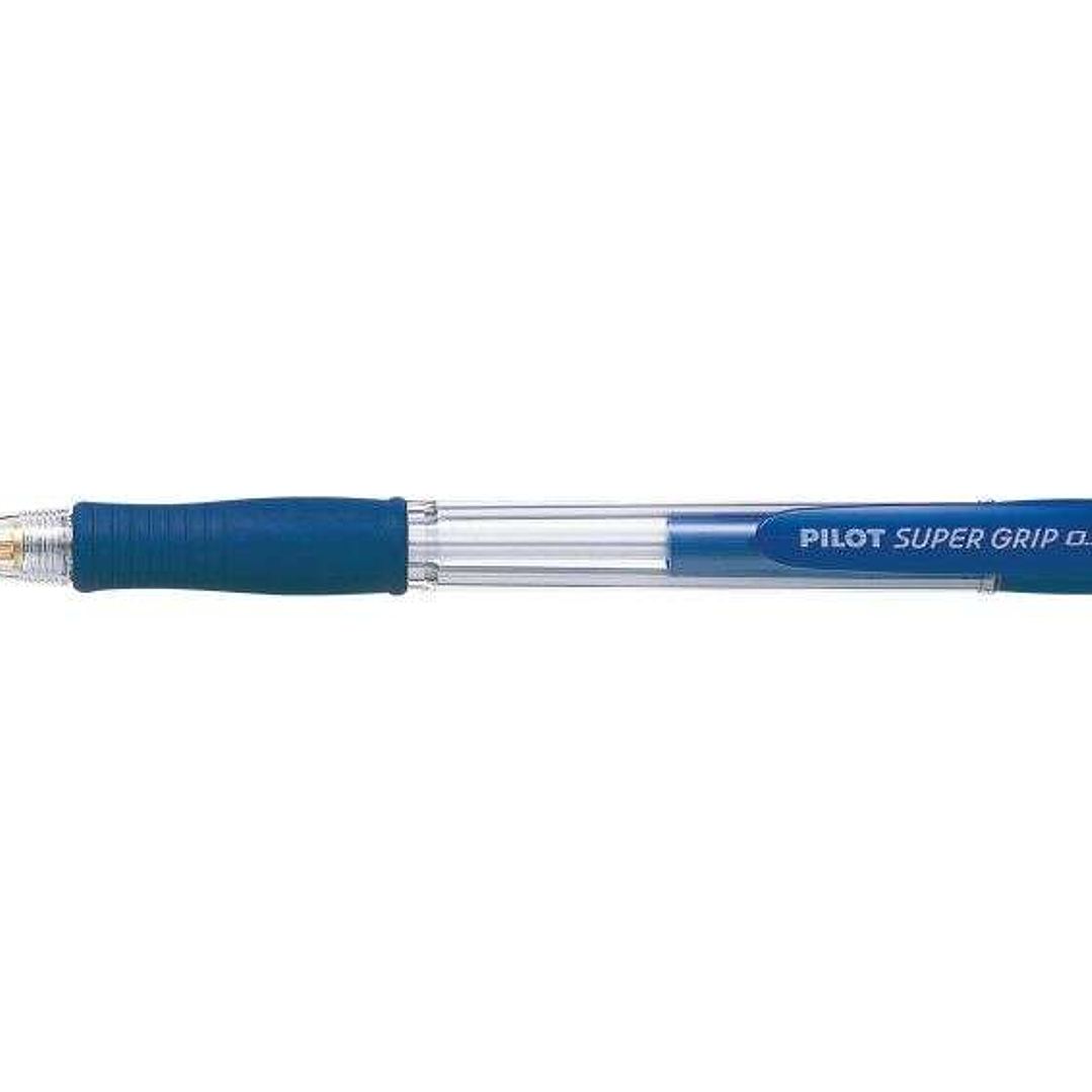 Pilot Portaminas SuperGrip H185 - Trazo 0.5mm - Mina HB - Cuerpo Azul 1