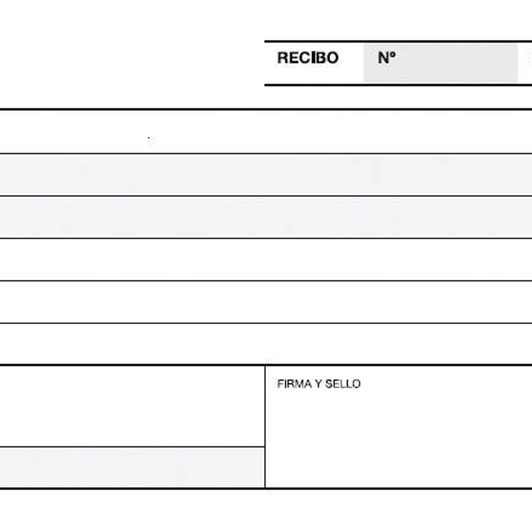 Apli Talonario Recibo 1/3 Apaisado Duplicado A-60 - Formato Apaisado - 3 Copias - Papel Autocopiativo - Blanco 1