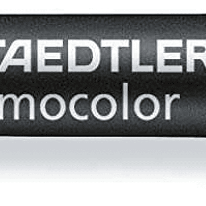 Staedtler Lumocolor 348 Rotulador Permanente de Doble Punta M y F - Secado Rapido - Color Negro 1