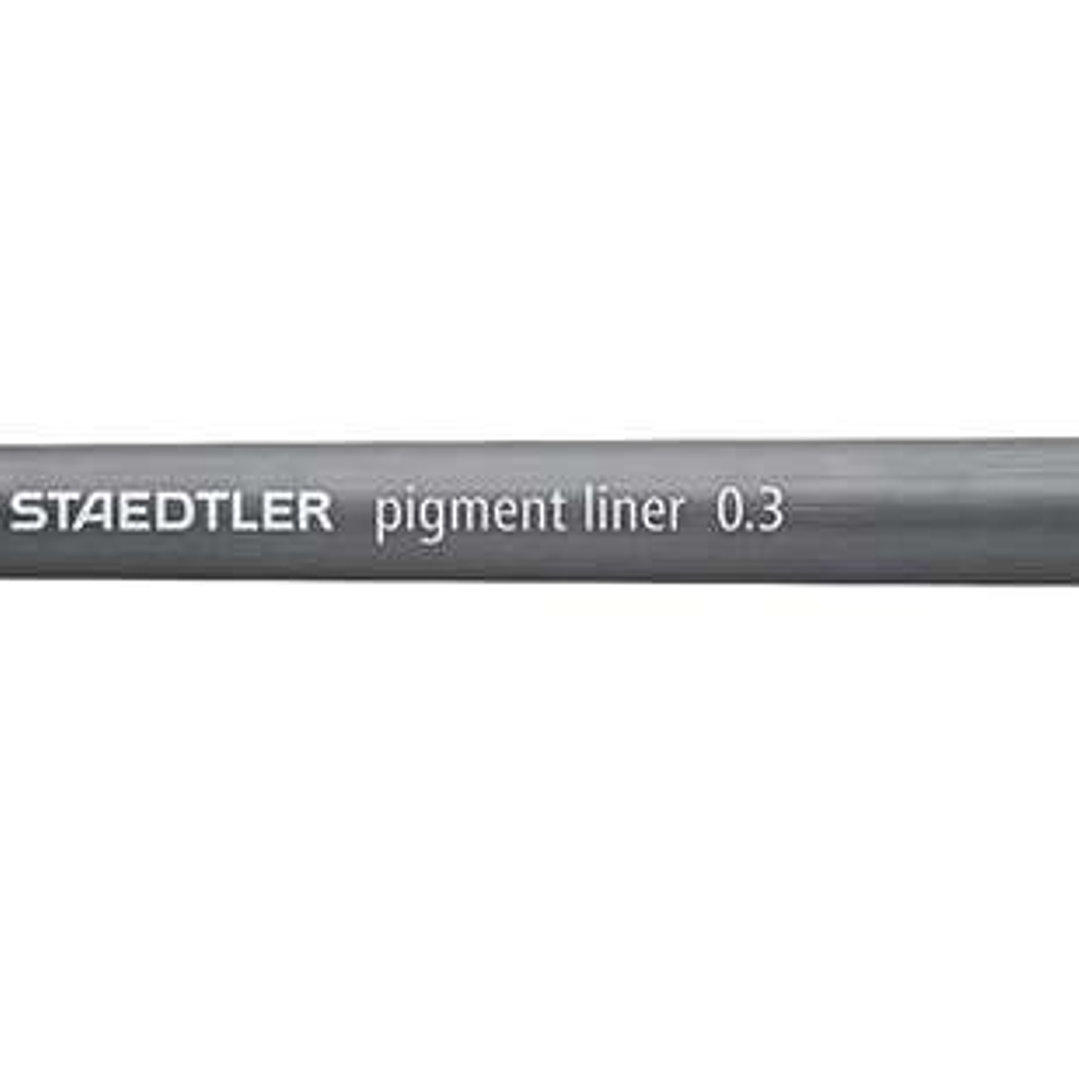Staedtler Pigment Liner 308 Rotulador Calibrado - Trazo 0.3mm - Secado Rapido - Color Amarillo 1