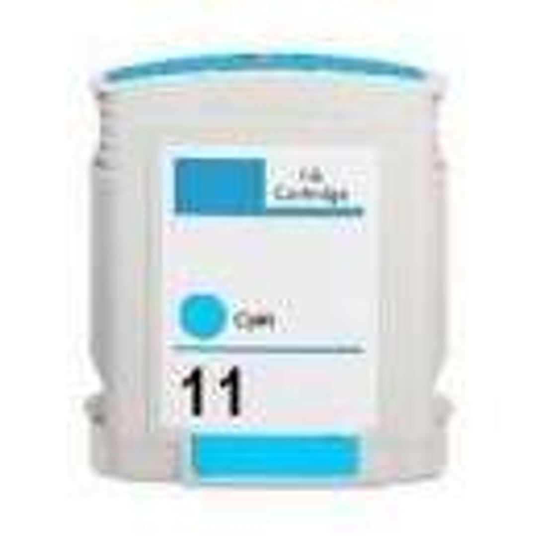 Generico HP 11 Cyan Cartucho de Tinta - Reemplaza C4836A 1
