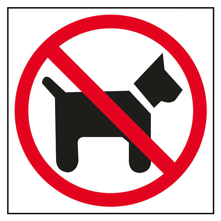 Apli Etiqueta Señalizacion Prohibido Perros 1 U. 1