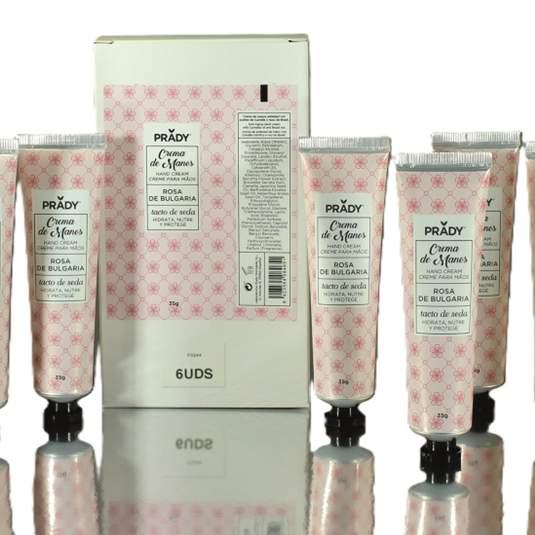 Prady Crema de Manos Rosa de Bulgaria - Tubo de 35g 1