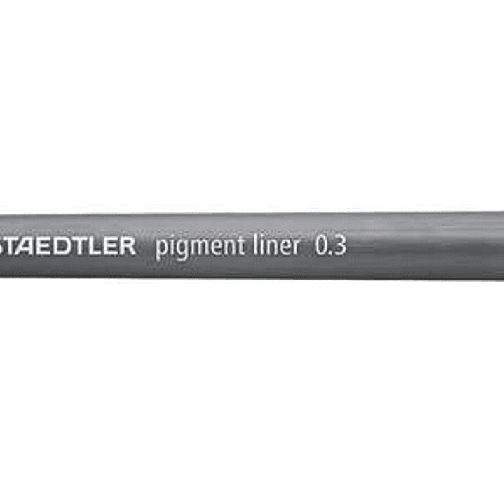 Staedtler Pigment Liner 308 Rotulador Calibrado - Trazo 0.3mm - Secado Rapido - Color Gris 1