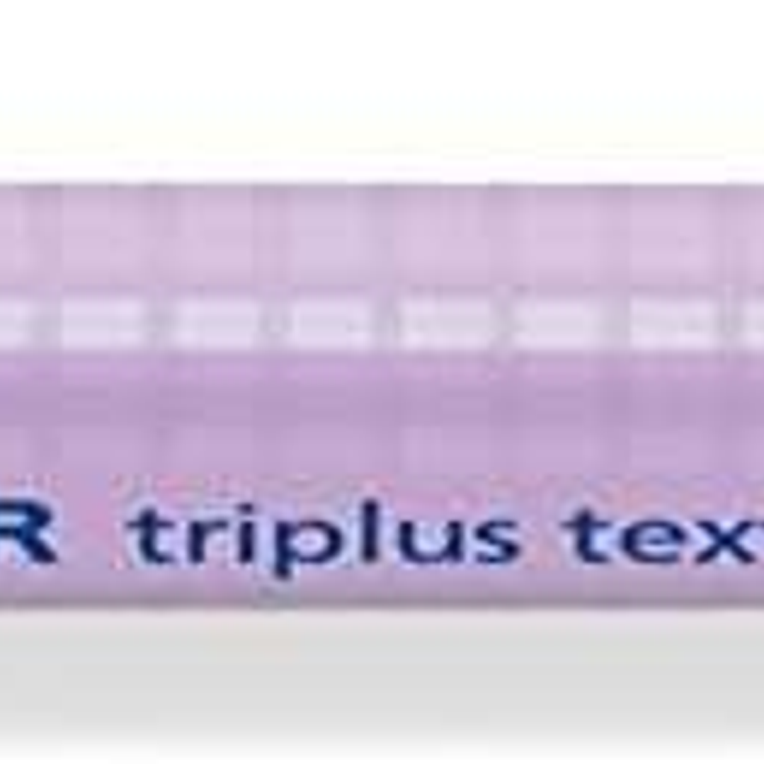 Staedtler Triplus Textsurfer 362 Rotulador Fluorescente - Trazo entre 1 a 4mm aprox. - Tinta Base de Agua - Color Lavanda 1