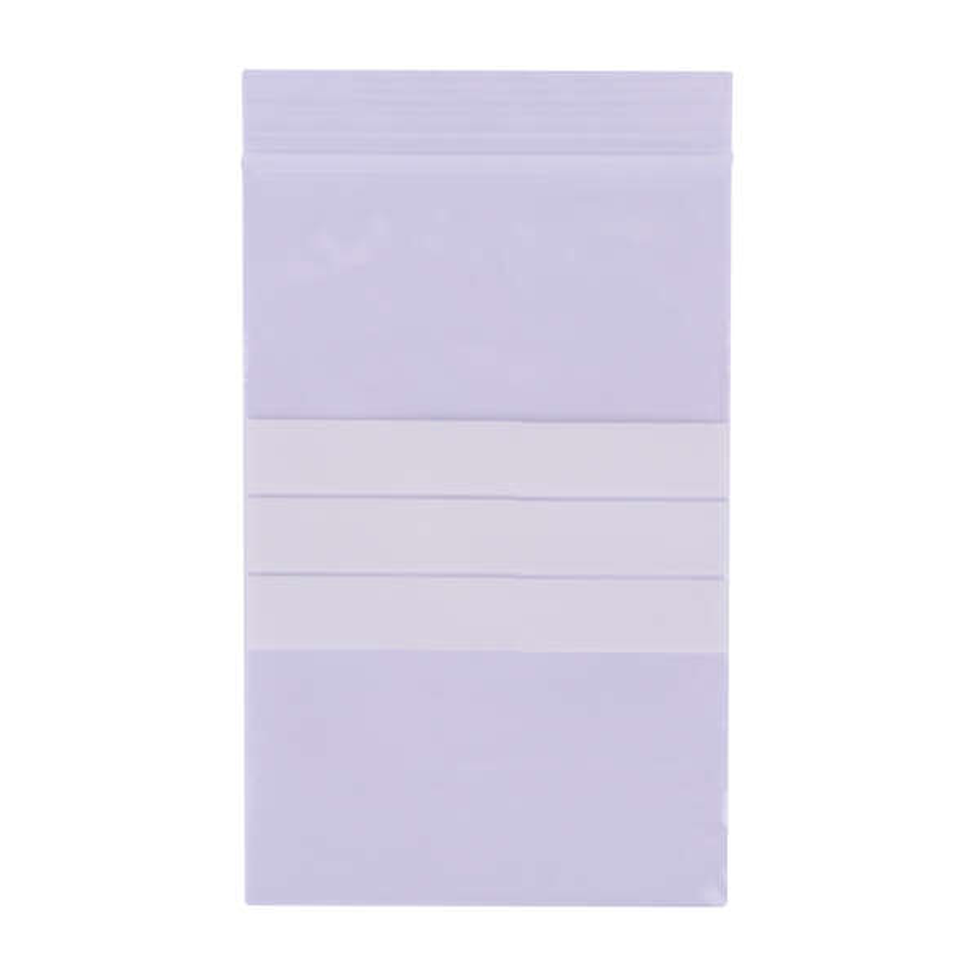 Apli Bolsas con Zip Auto Cierre Transparentes - 80 x 120mm - Material LDPE - Cierre Seguro y Facil Manipulacion - Aptas para Uso Alimenticio - Perfect 1