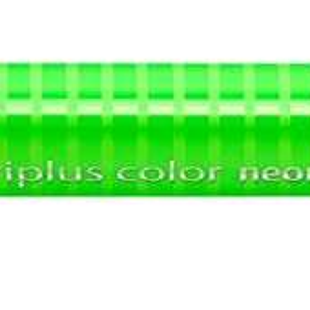 Staedtler Triplus Color 323 Rotulador de Punta Fina - Trazo 1mm Aprox - Tinta Base de Agua - Color Verde Neon 1