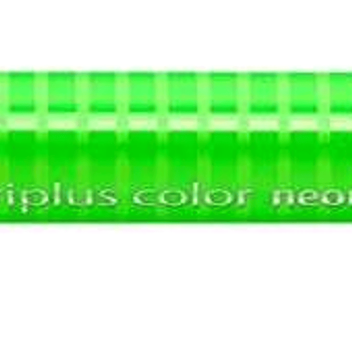 Staedtler Triplus Color 323 Rotulador de Punta Fina - Trazo 1mm Aprox - Tinta Base de Agua - Color Verde Neon 1