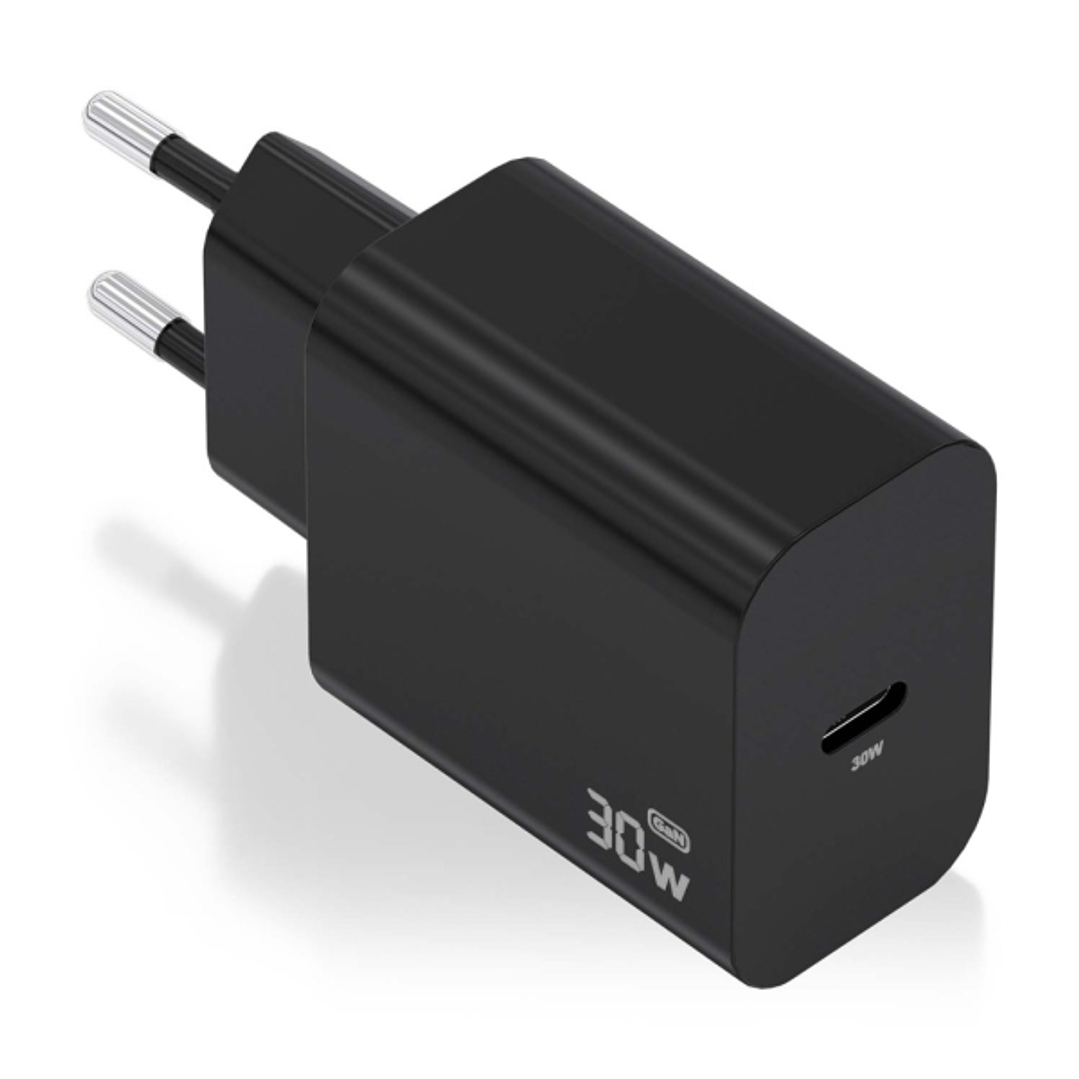Aisens Cargador GaN 30W - USB-C PD3.0 - Color Negro 1