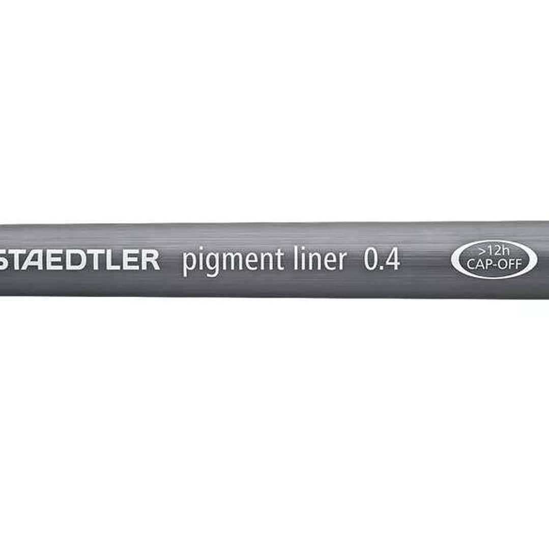 Staedtler Pigment Liner 308 Rotulador Calibrado - Trazo 0.4mm - Secado Rapido - Color Negro 1
