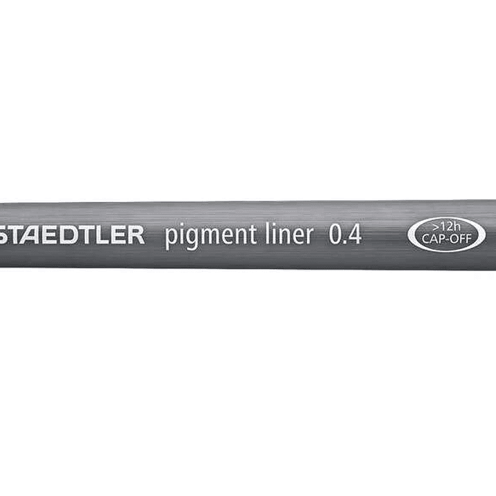 Staedtler Pigment Liner 308 Rotulador Calibrado - Trazo 0.4mm - Secado Rapido - Color Negro 1