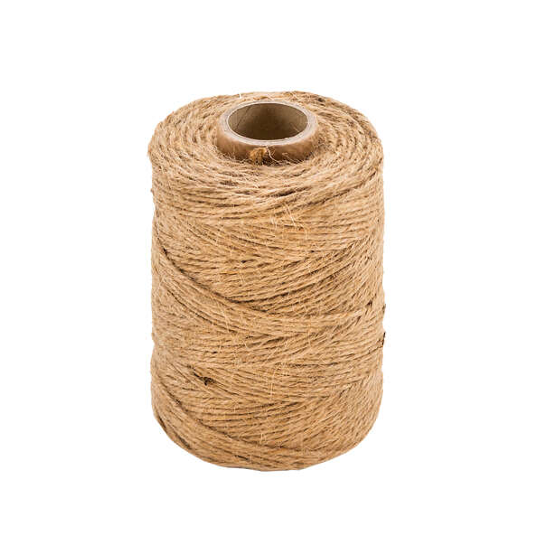 Dohe Bobina de Cuerda de Yute - 160 Metros - 3 Cabos - 200g - Especial para Paqueteria 1