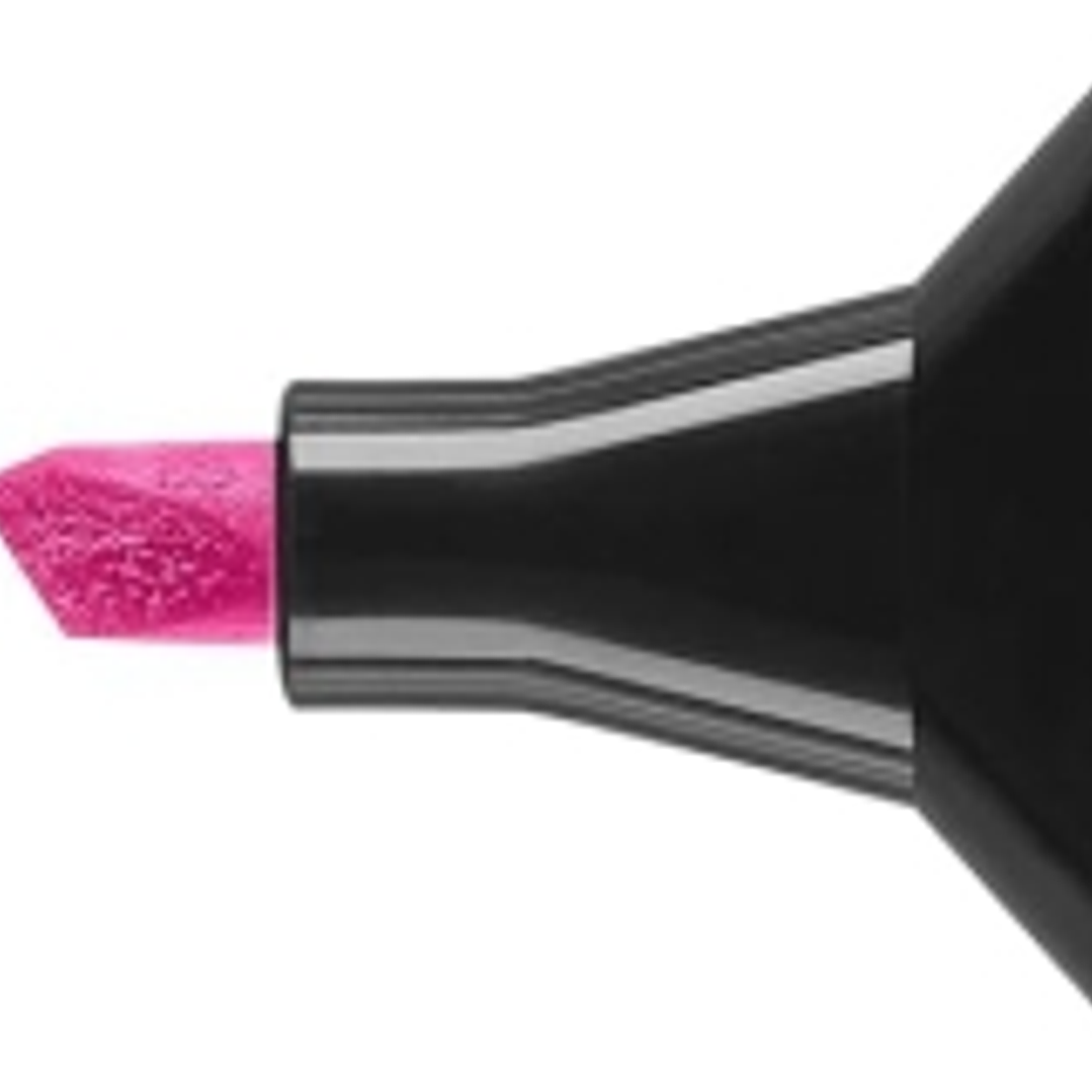 Faber-Castell TXTLNR Marcador Fluorescente - Punta Biselada - Trazo entre 1, 2 y 5 mm - Tinta con Base de Agua - Color Rosa 1