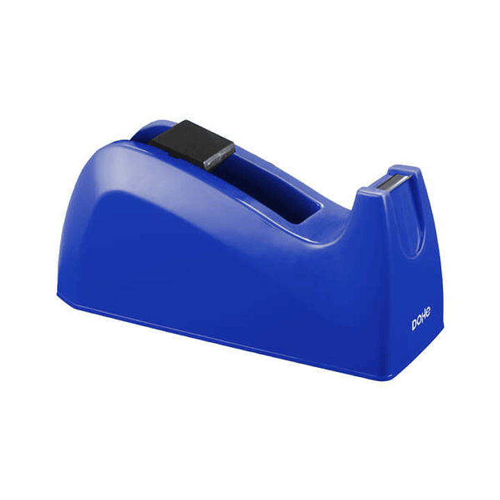 Dohe Portarrollos para Cintas Adhesivas de hasta 19mm y 33 Metros - Cilindro Extraible y Base Antideslizante - Cuchilla Metalica de Corte 1