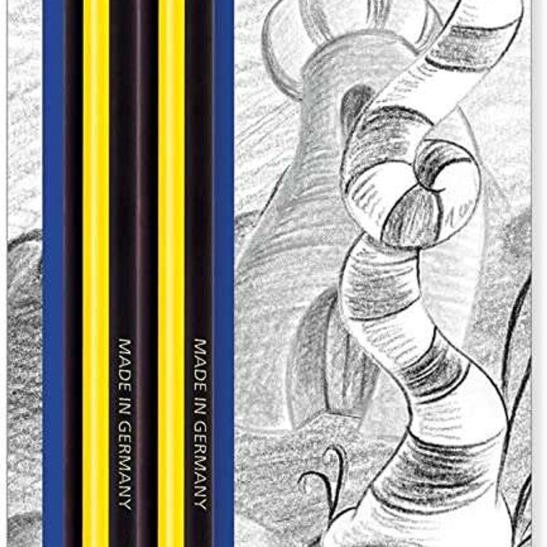 Staedtler Noris Jumbo 119 Pack de 2 Lapices de Grafito Jumbo Triangulares - Mina HB de 4mm - Madera de Bosques Sostenibles 1