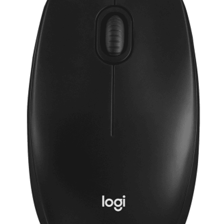 Logitech M100 Raton USB 1000dpi - 3 Botones - Uso Ambidiestro - Cable de 1.80m - Color Negro 1